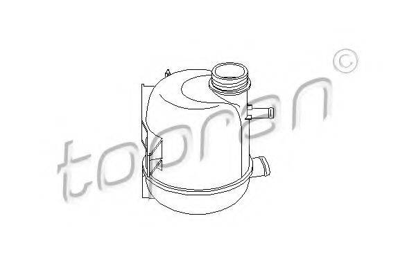 TOPRAN 700339 Компенсаційний бак, охолоджуюча рідина