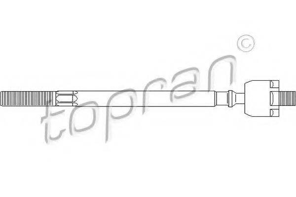 TOPRAN 700107 Осьовий шарнір, рульова тяга