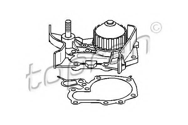 TOPRAN 700225 Водяний насос