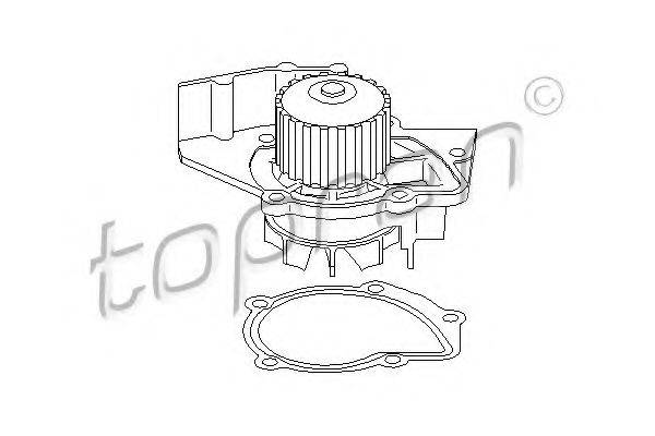 TOPRAN 720164 Водяний насос