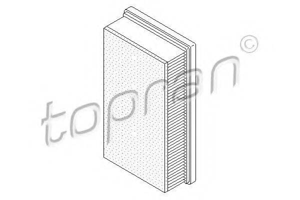 TOPRAN 722559 Повітряний фільтр