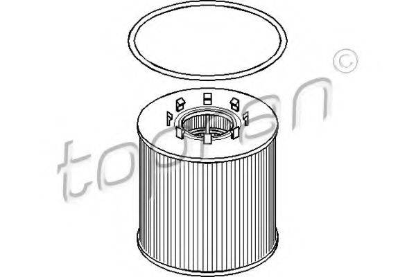 TOPRAN 207012 Масляний фільтр