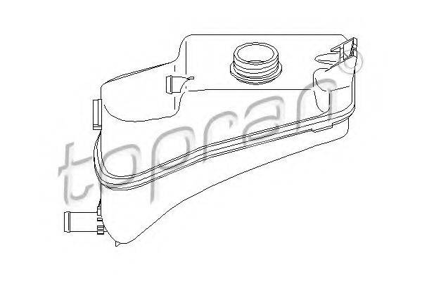 TOPRAN 722603 Компенсаційний бак, охолоджуюча рідина