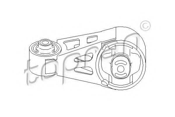 TOPRAN 722311 Підвіска, двигун