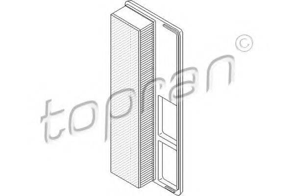 TOPRAN 304056 Повітряний фільтр