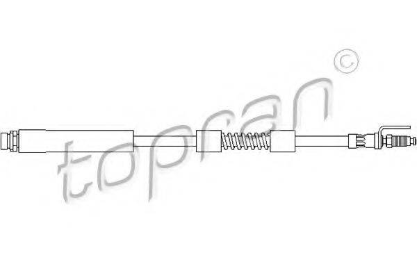TOPRAN 303980 Гальмівний шланг