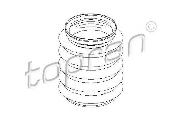 TOPRAN 501788 Захисний ковпак / пильник, амортизатор