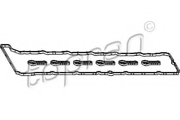 TOPRAN 501696 Комплект прокладок, кришка головки циліндра