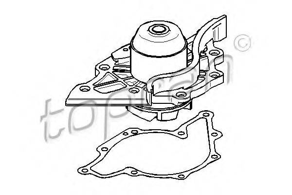 TOPRAN 112941 Водяний насос