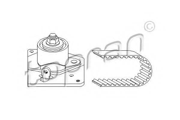 TOPRAN 207960 Комплект ременя ГРМ