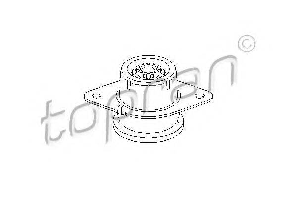 TOPRAN 207758 Підвіска, двигун