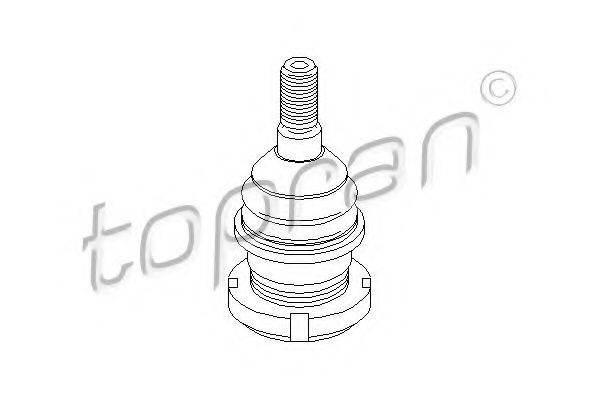 TOPRAN 407811 несучий / напрямний шарнір