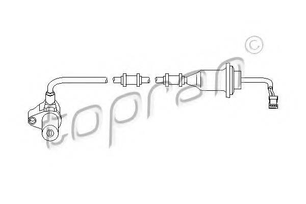 TOPRAN 407758 Датчик, частота обертання колеса