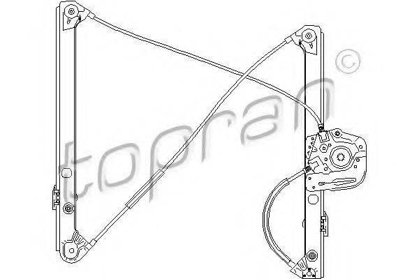 TOPRAN 501828 Підйомний пристрій для вікон