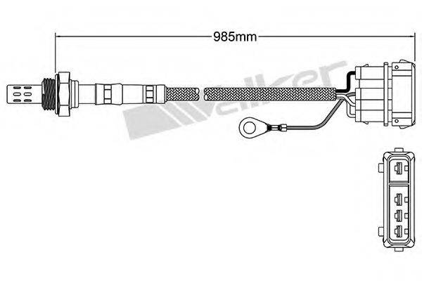 WALKER PRODUCTS 25023822 Лямбда-зонд