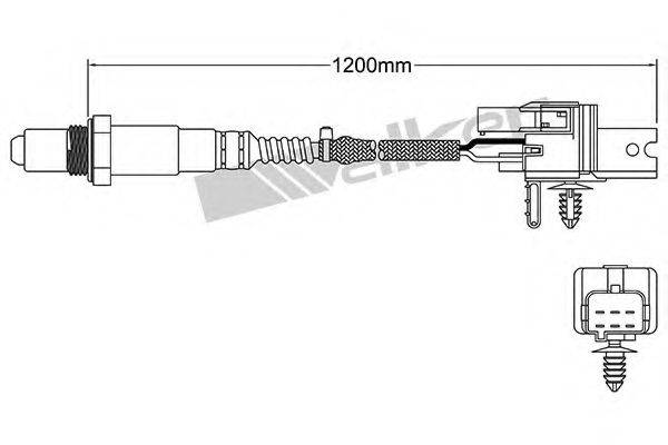 WALKER PRODUCTS 25025006 Лямбда-зонд