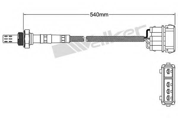 WALKER PRODUCTS 25024540 Лямбда-зонд