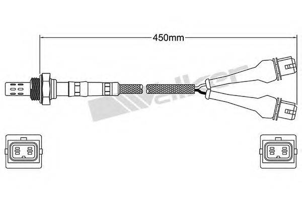 WALKER PRODUCTS 25024185 Лямбда-зонд