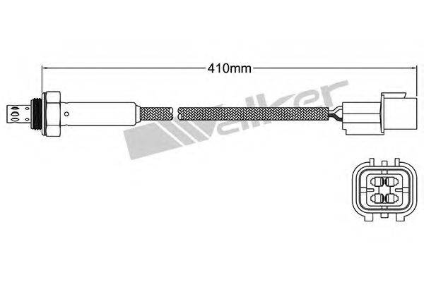 WALKER PRODUCTS 25024517 Лямбда-зонд