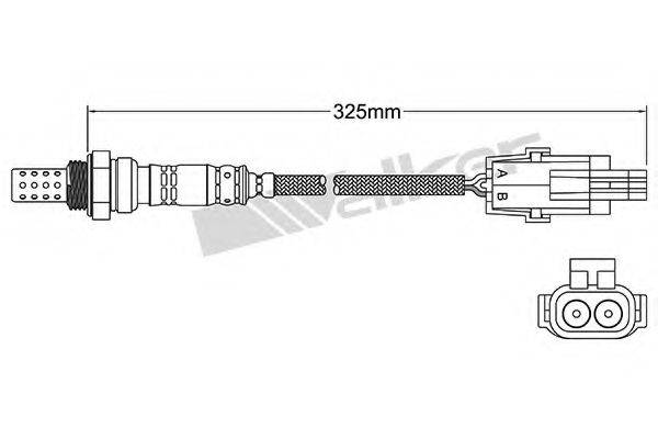 WALKER PRODUCTS 25022015 Лямбда-зонд