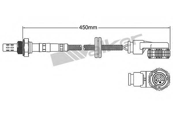 WALKER PRODUCTS 25024674 Лямбда-зонд