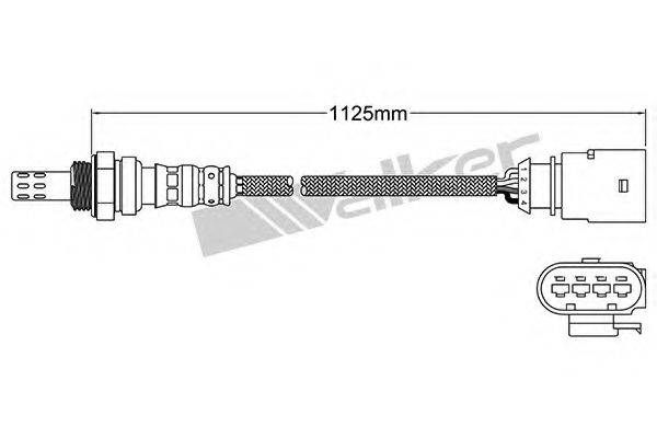 WALKER PRODUCTS 25024670 Лямбда-зонд