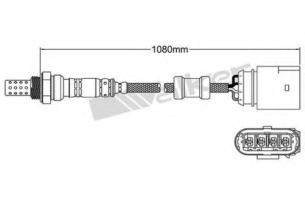 WALKER PRODUCTS 25024577 Лямбда-зонд