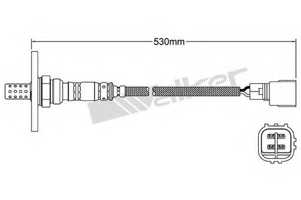 WALKER PRODUCTS 25024052 Лямбда-зонд