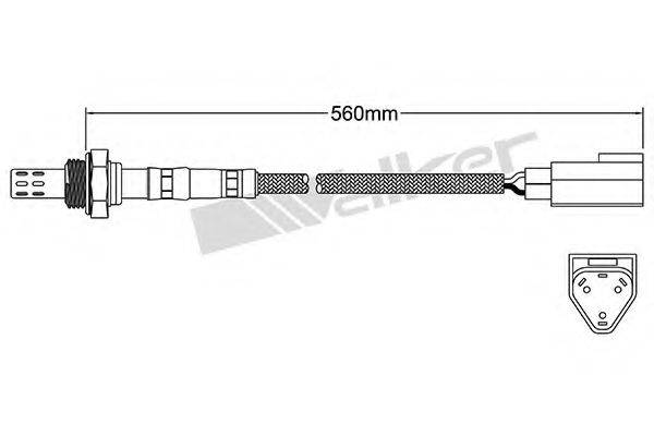 WALKER PRODUCTS 25023151 Лямбда-зонд