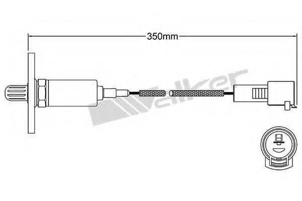 WALKER PRODUCTS 25021051 Лямбда-зонд