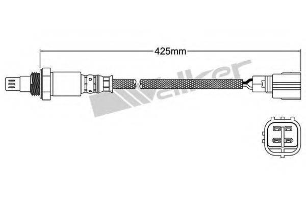 WALKER PRODUCTS 25054084 Лямбда-зонд