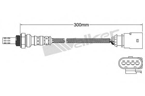 WALKER PRODUCTS 250241089 Лямбда-зонд