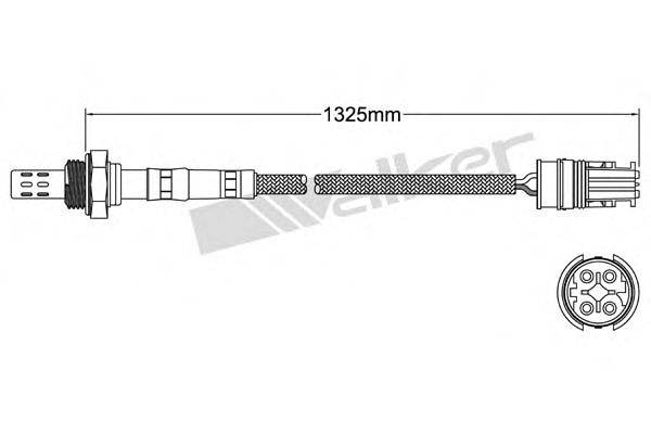 WALKER PRODUCTS 250241093 Лямбда-зонд