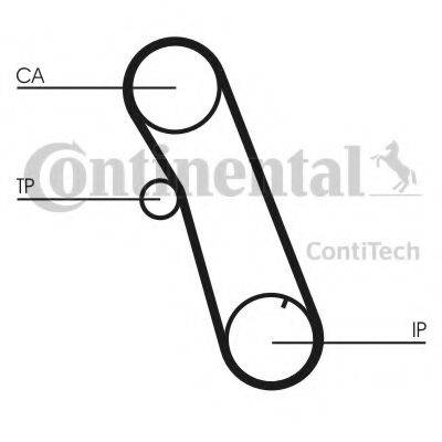 CONTITECH CT616 Ремінь ГРМ