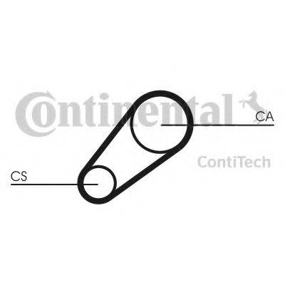 CONTITECH CT648 Ремінь ГРМ