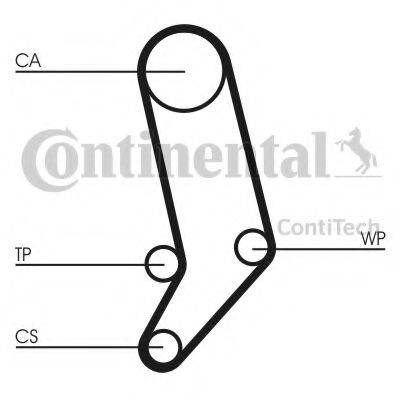 CONTITECH CT939WP4 Водяний насос + комплект зубчастого ременя