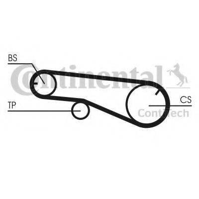 CONTITECH CT991K2 Комплект ременя ГРМ