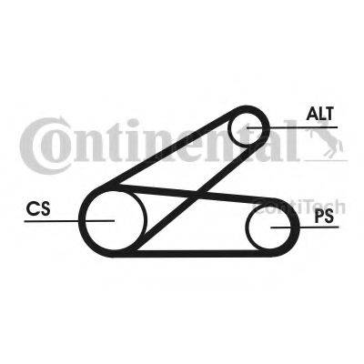 CONTITECH 6PK873ELASTT1 Полікліновий ремінний комплект