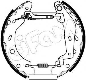 CIFAM 151162 Комплект гальмівних колодок