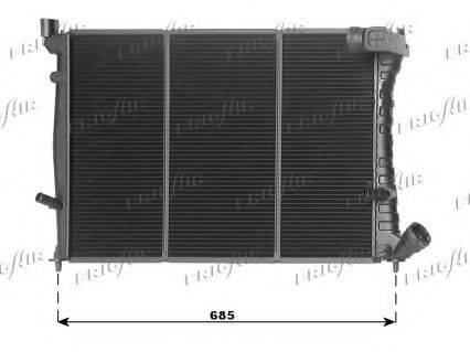 FRIGAIR 01033026 Радіатор, охолодження двигуна