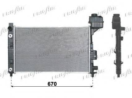 FRIGAIR 01063005 Радіатор, охолодження двигуна