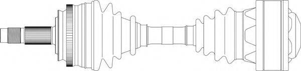 GENERAL RICAMBI FI3169 Приводний вал