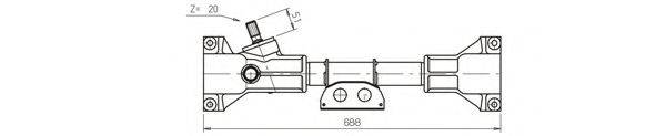 GENERAL RICAMBI FI4023 Рульовий механізм