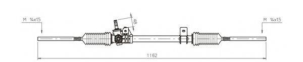 GENERAL RICAMBI RE4032 Рульовий механізм