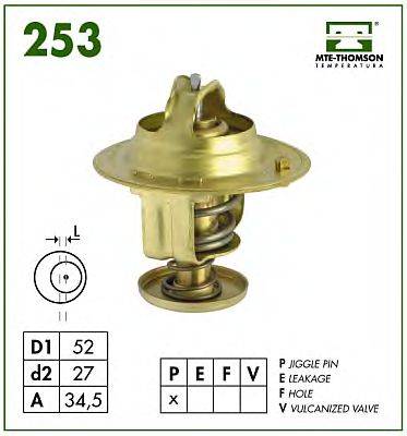 MTE-THOMSON 25382 Термостат, охолоджуюча рідина