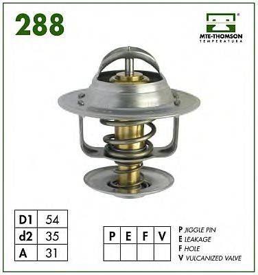 MTE-THOMSON 28887 Термостат, охолоджуюча рідина