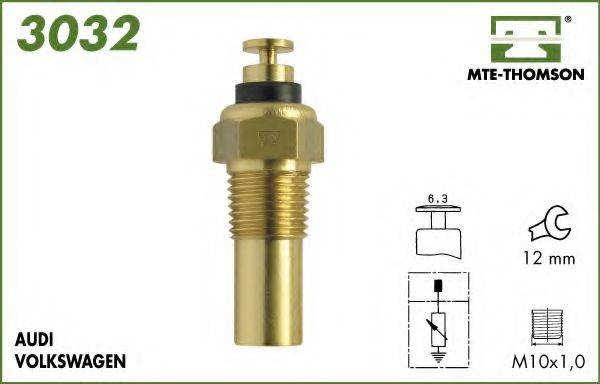 MTE-THOMSON 3032 Датчик, температура охолоджувальної рідини