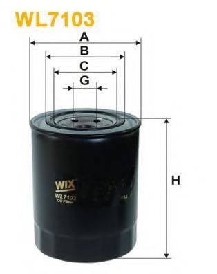 WIX FILTERS WL7103 Масляний фільтр