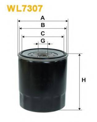 WIX FILTERS WL7307 Масляний фільтр