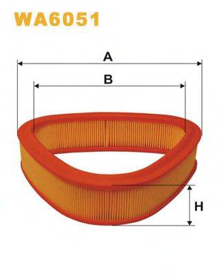 WIX FILTERS WA6051 Повітряний фільтр